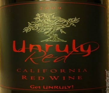 Label 1 of Unruly Red