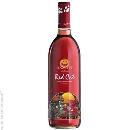 Hazlitt 1852 Vineyards Red Cat Halloween Label Red, Finger ...