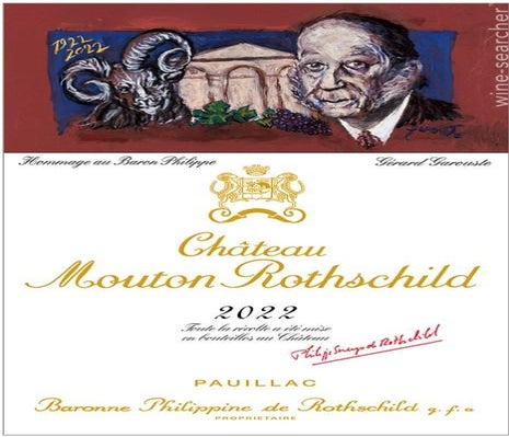 Label 1 of Chateau Mouton Rothschild