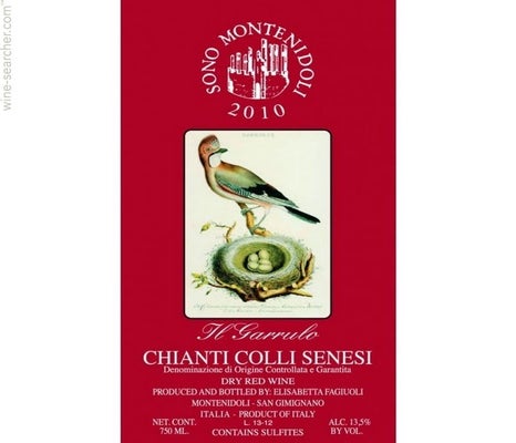 Label 1 of Montenidoli 'Il Garrulo'