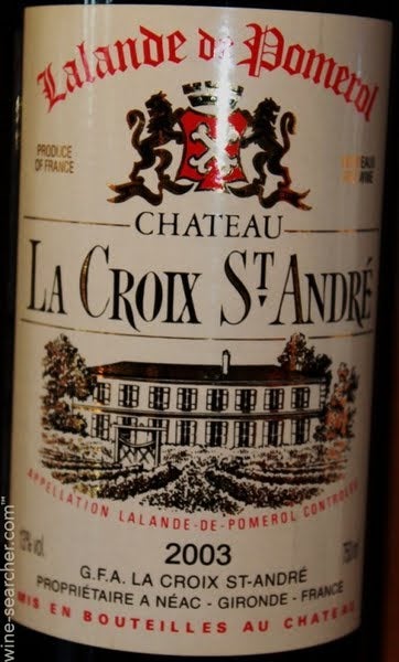 Chateau La Croix Saint Andre, Lalande-de-Pomerol, France