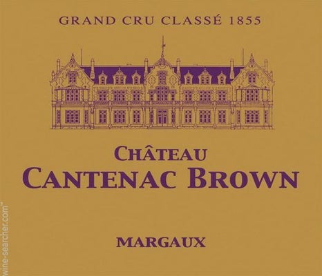 Label 1 of Chateau Cantenac Brown