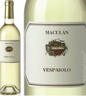 Label 1 of Maculan Vespaiolo Breganze
