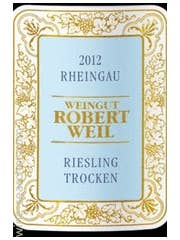 Click to see larger label image Label of Weingut Robert Weil Riesling Trocken