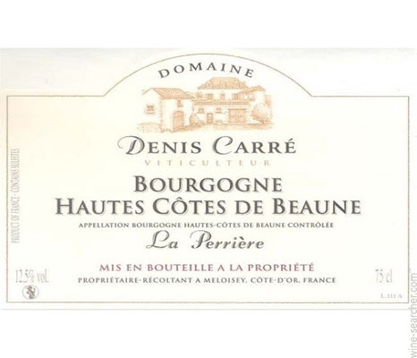 Label 1 of Domaine Denis Carre Bourgogne Hautes Cotes de Beaune La Perriere