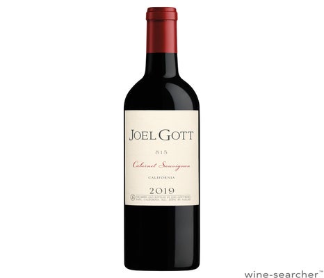 Label 1 of Joel Gott Wines 815 Cabernet Sauvignon