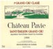 11th label thumbnail of Chateau Pavie
