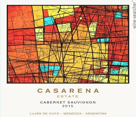 Label 1 of Casarena Estate Cabernet Sauvignon