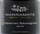Label 1 of Warramate Black Label Cabernet Sauvignon
