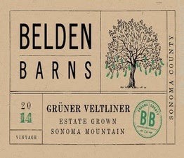Label 1 of Belden Barns Estate Gruner Veltliner