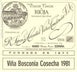 7th label thumbnail of R. Lopez de Heredia Vina Tondonia 'Vina Bosconia' Reserva