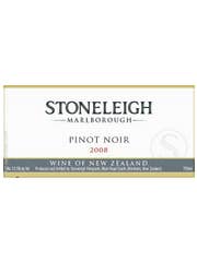 Click to see larger label image Label of 2021 Stoneleigh Pinot Noir