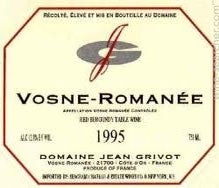 Label 1 of Domaine Jean Grivot Vosne-Romanee