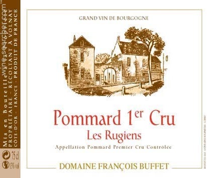 Label 1 of Domaine Francois Buffet Les Rugiens