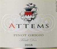 Label 1 of Attems Pinot Grigio Friuli