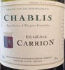 Eugenie Carrion Chablis, Burgundy, France label image